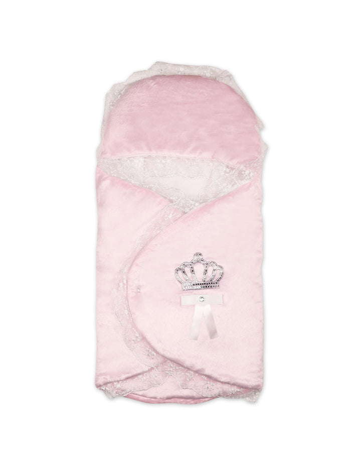Baby Girl Carry Nest Crown Pink at Zubaidas