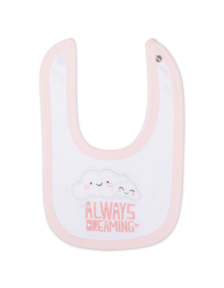 Baby Girl Gift Set 5 Pcs Cloud and Moon Theme Pink at Zubaidas Best Online Baby and Kids Store in Pakistan