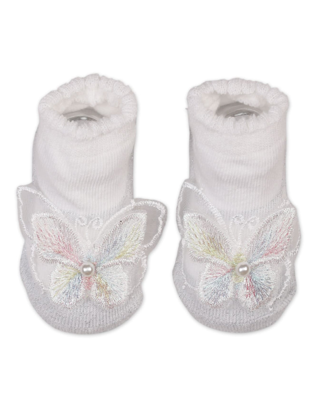 Baby Girl Headband and Socks Set Silver at Zubaidas Online Pakistan
