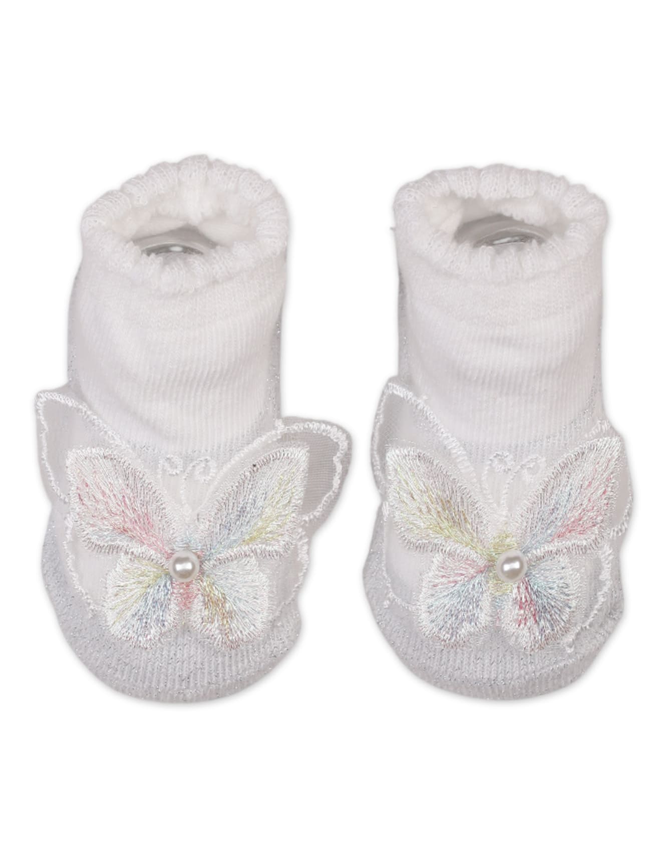 Baby Girl Headband and Socks Set Silver at Zubaidas Online Pakistan