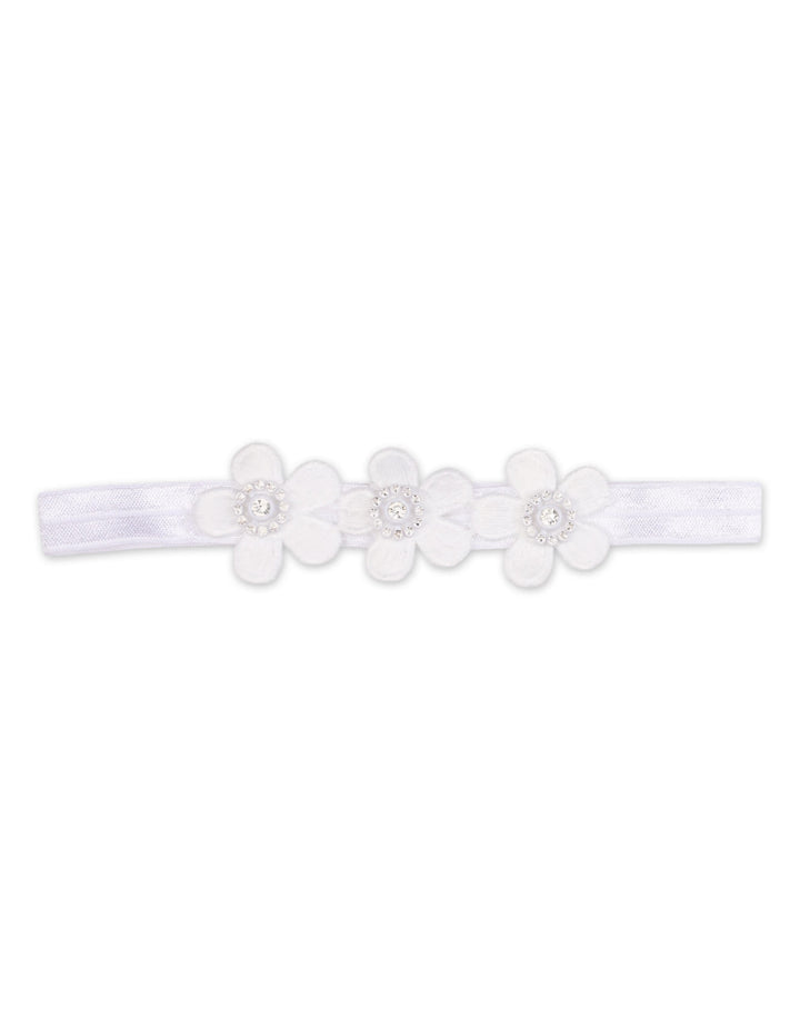 Baby Girl Headband and Socks Set White at Zubaidas Online Pakistan