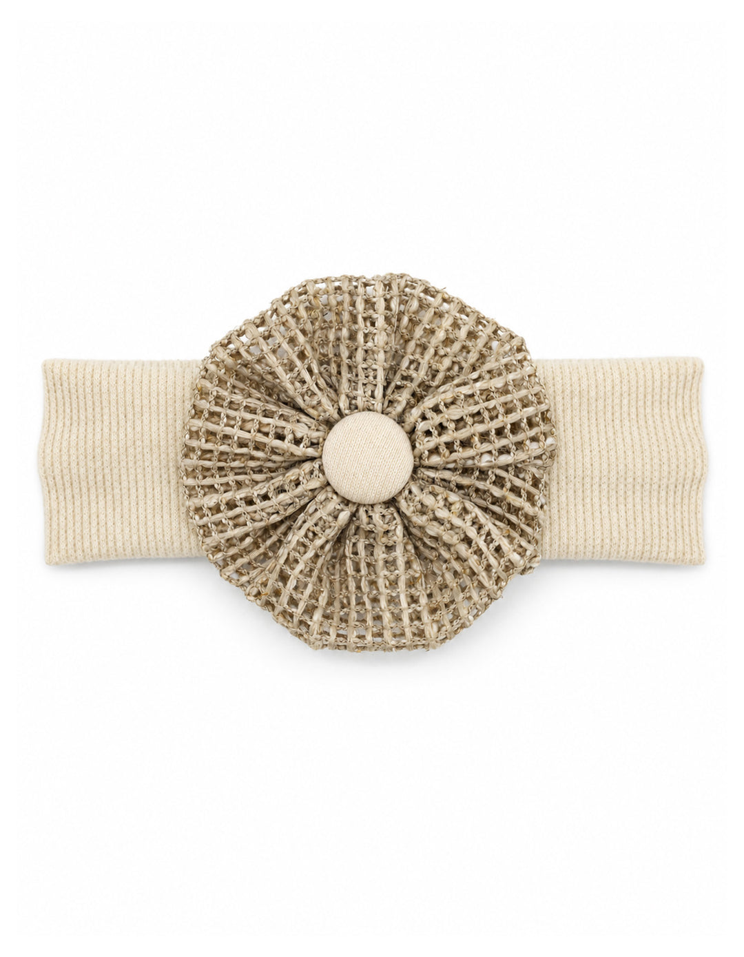 Baby Girl Headband Beige at Zubaidas