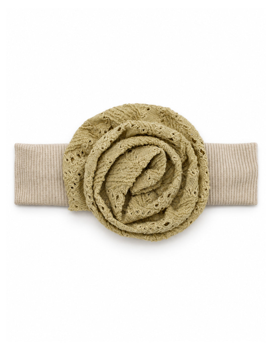 Baby Girl Headband Olive Green at Zubaidas