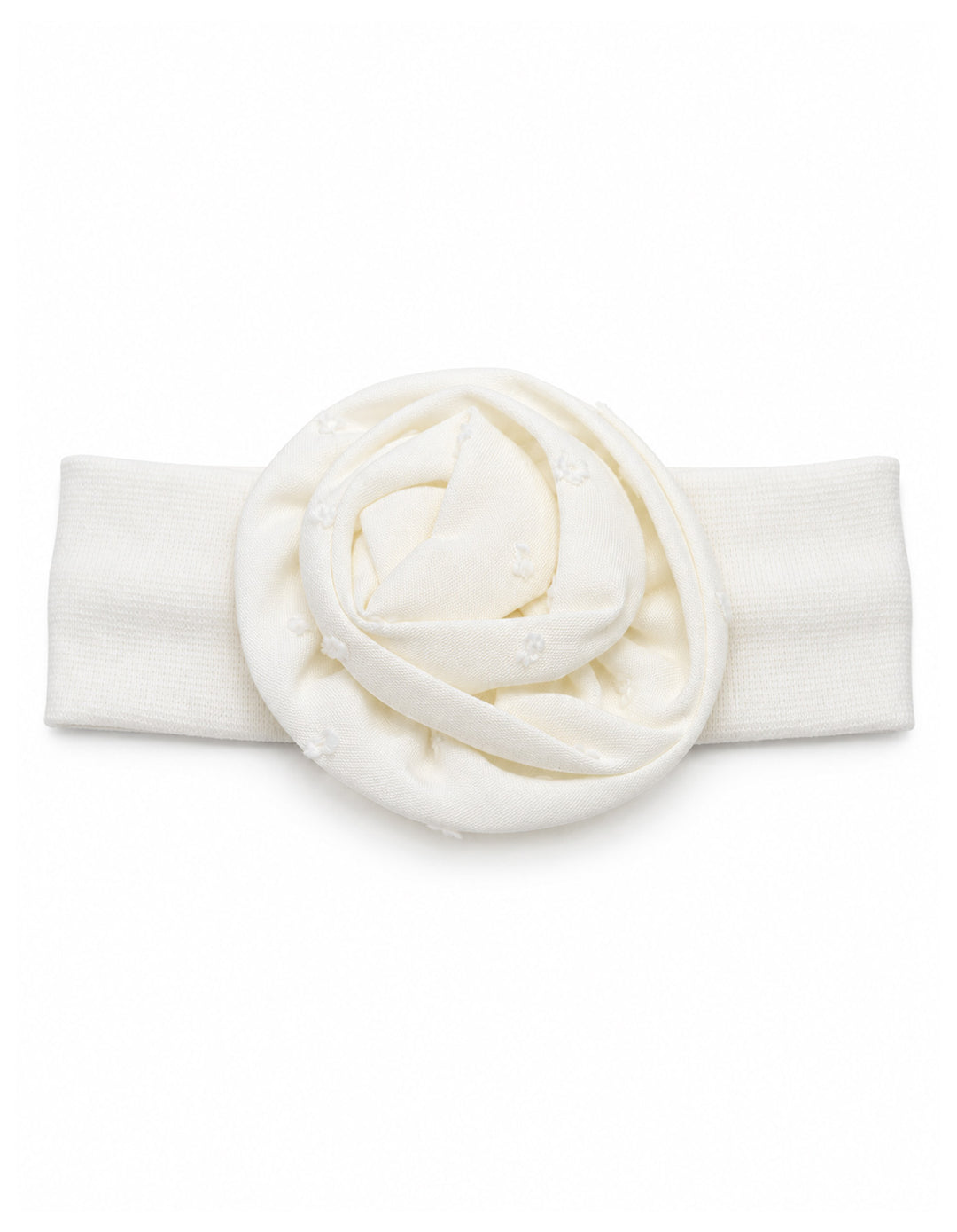 Baby Girl Headband White at Zubaidas