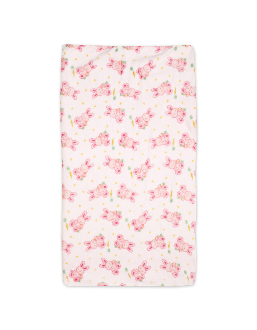 Baby Girl Hooded Swaddle Blanket Bunny White and Pink at Zubaidas Official Pakistan