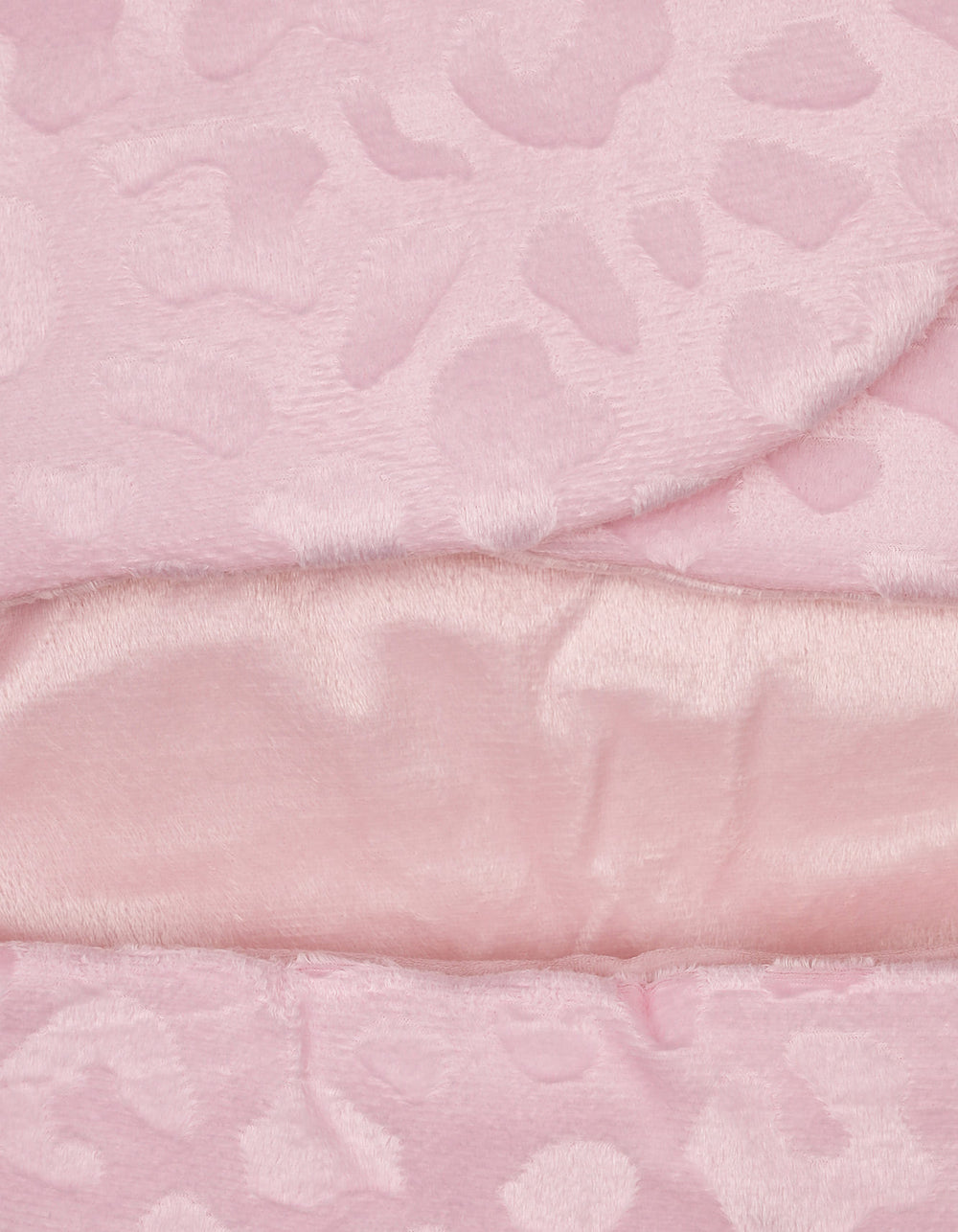 Baby Girl Hooded Swaddle Wrap Leopard Pink at Zubaidas Official Pakistan