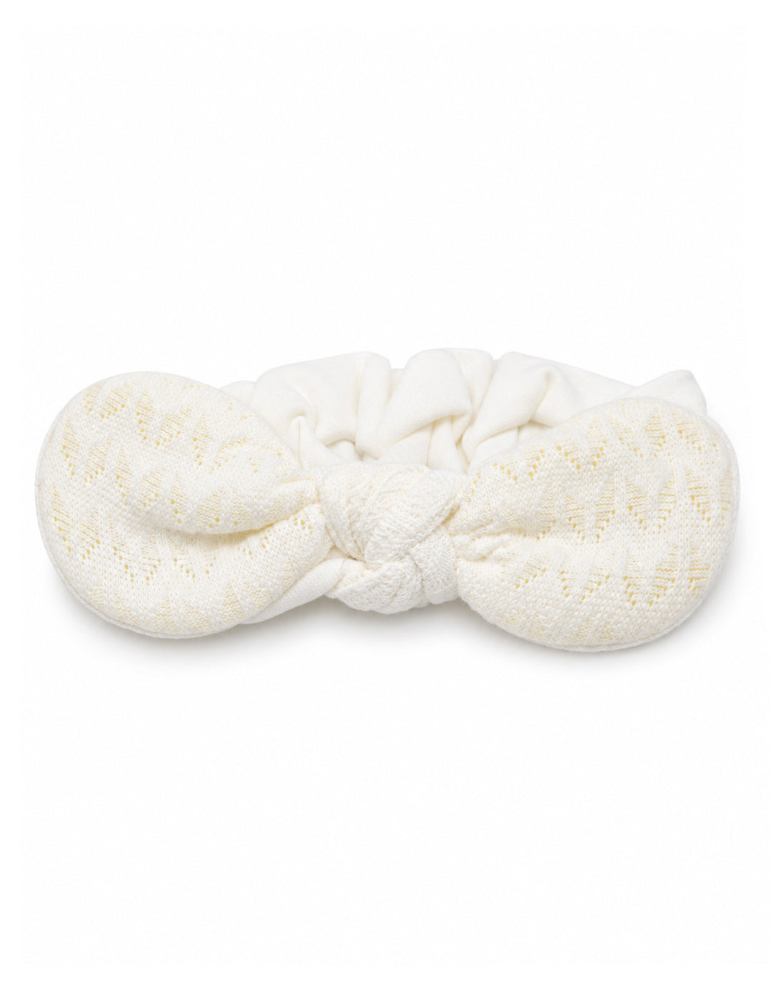 Baby Girl Knot Bow Headband White at Zubaidas Official Pakistan