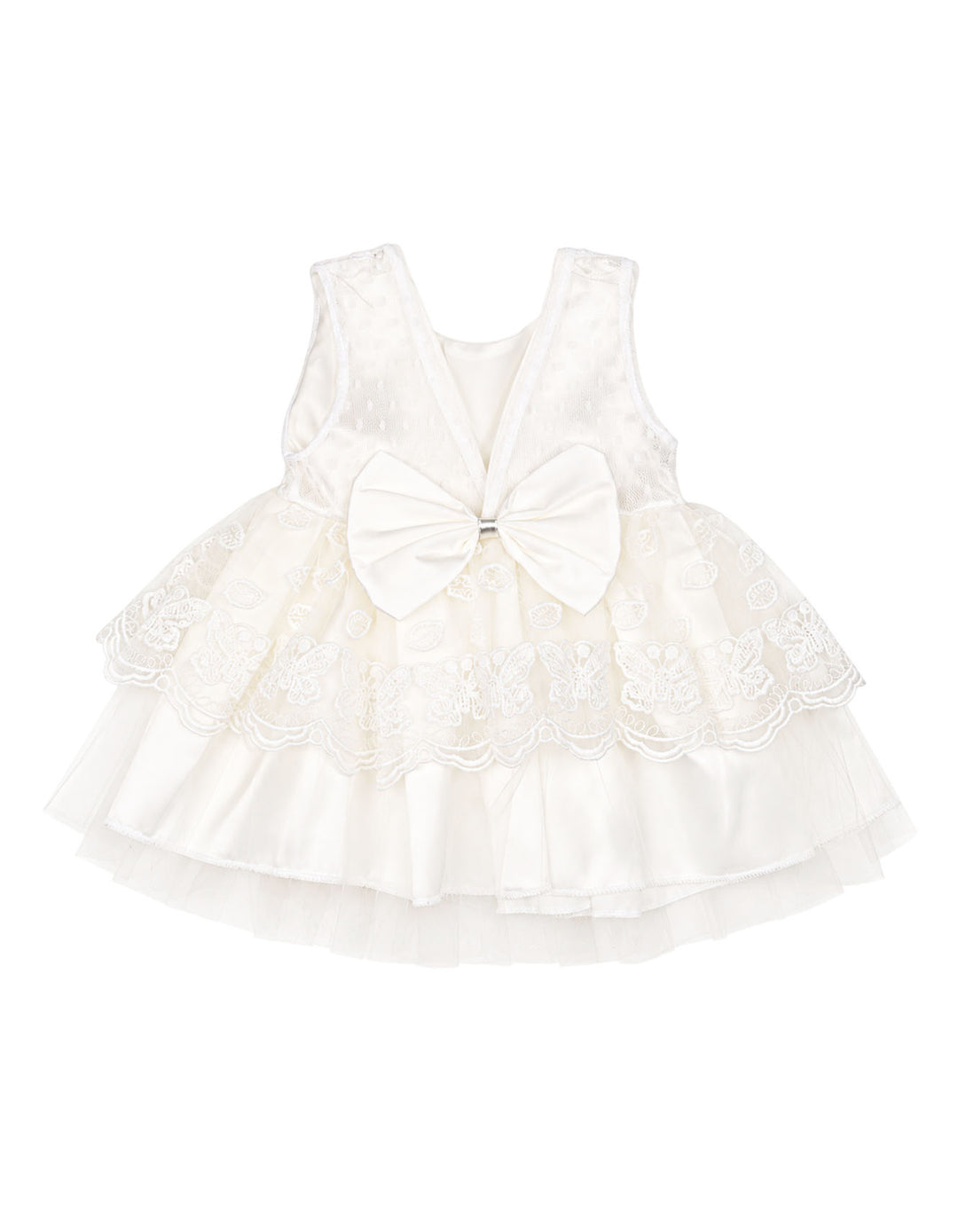 Baby Girl Party Outfit 4 Pcs Gift Set White at Zubaidas Online Pakistan