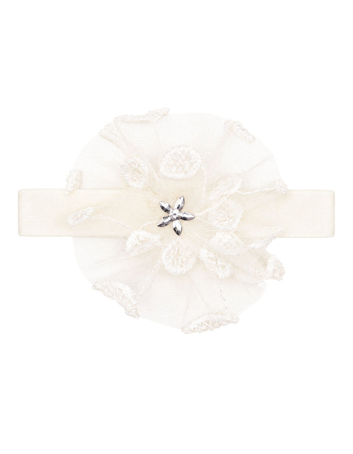 Baby Girl Party Outfit 4 Pcs Gift Set White at Zubaidas The Most Trusted Baby Kids and Moms Store in Pakistan