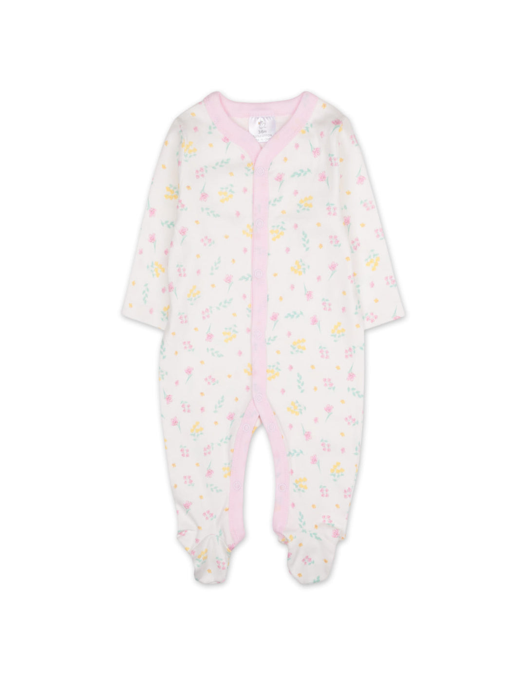Baby Girl Sleepsuit Pack of 3 Flamingo and Floral Pink at Zubaidas Online Pakistan