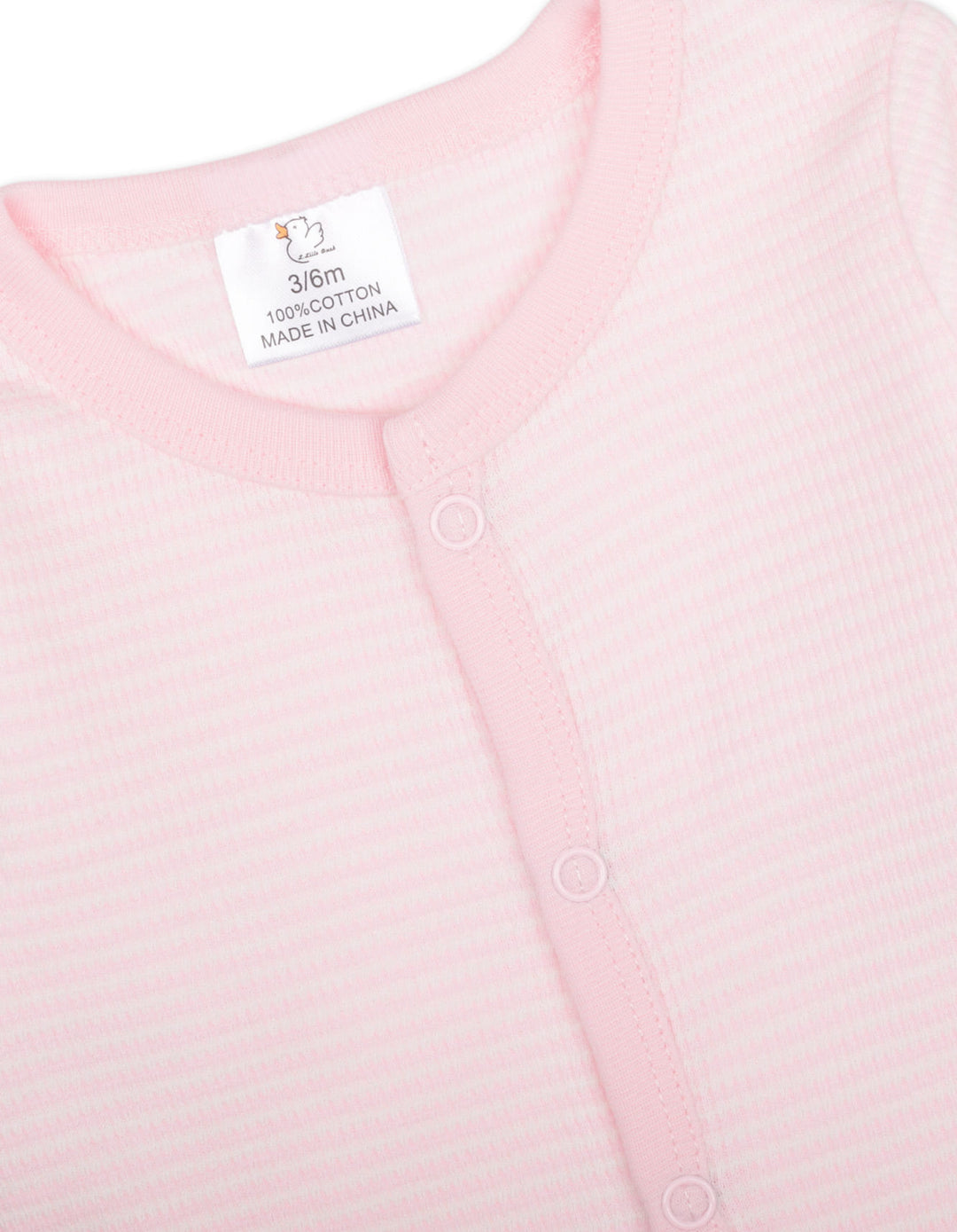 Baby Girl Sleepsuit Pack of 3 Flower Pink at Zubaidas Number 1 Baby and Kids Store in Pakistan