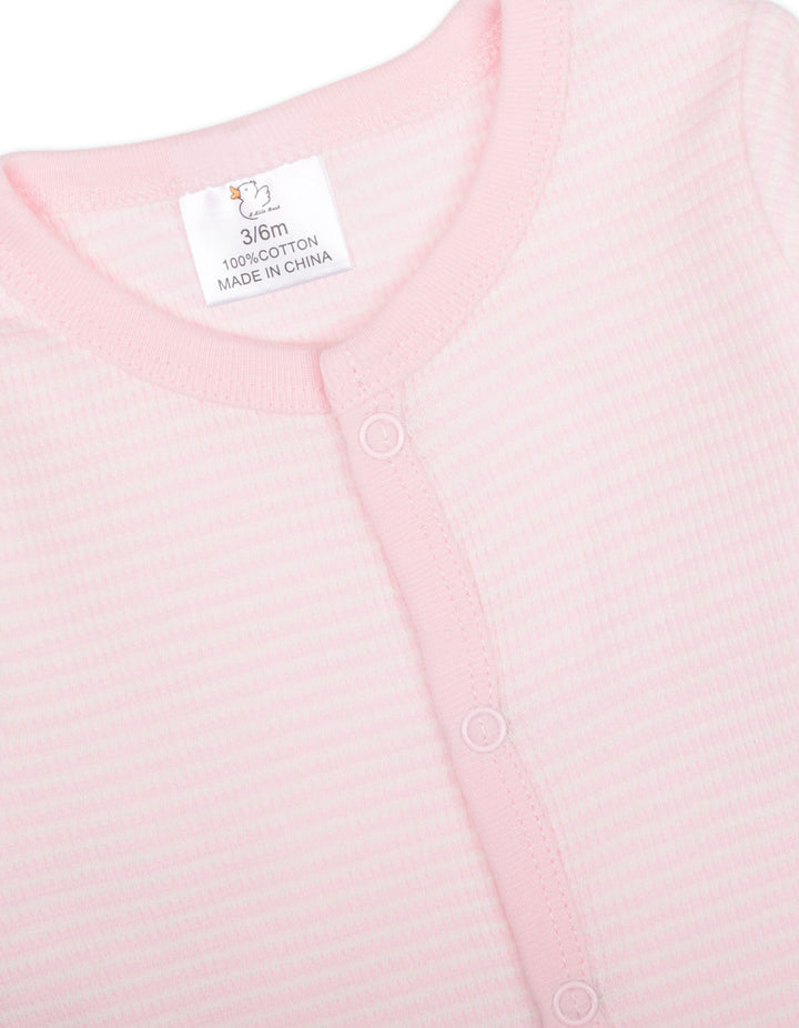 Baby Girl Sleepsuit Pack of 3 Flower Pink at Zubaidas Number 1 Baby and Kids Store in Pakistan