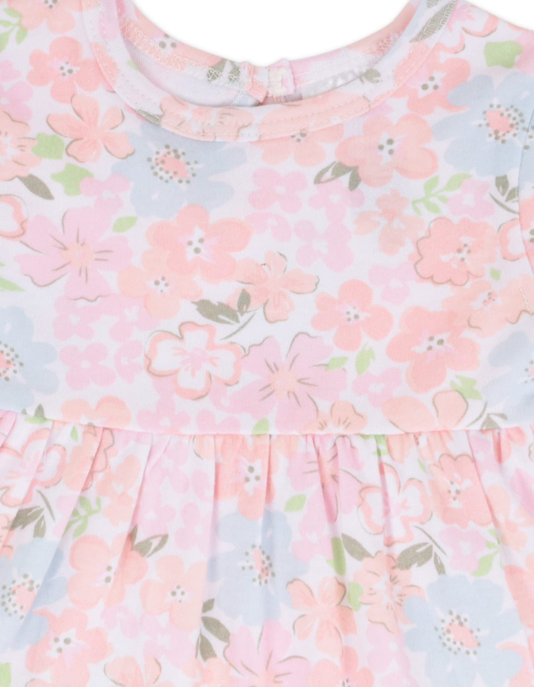 Baby Girl Summer 2 Pieces Dress Set Polka Dot and Floral at Zubaidas Best Baby and Kids Store in Pakistan