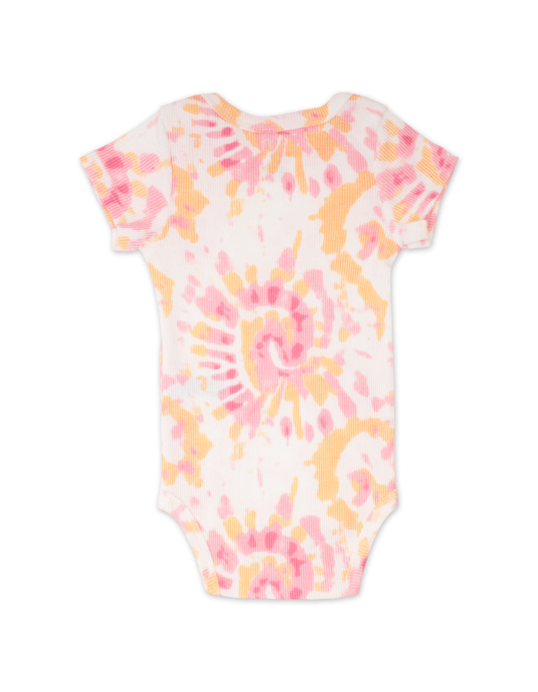 Baby Girl Summer 3 Pieces Bodysuit Set Ruffle Sleeve Top and Tie Dye Pink at Zubaidas Best Online Baby and Kids Store in Pakistan