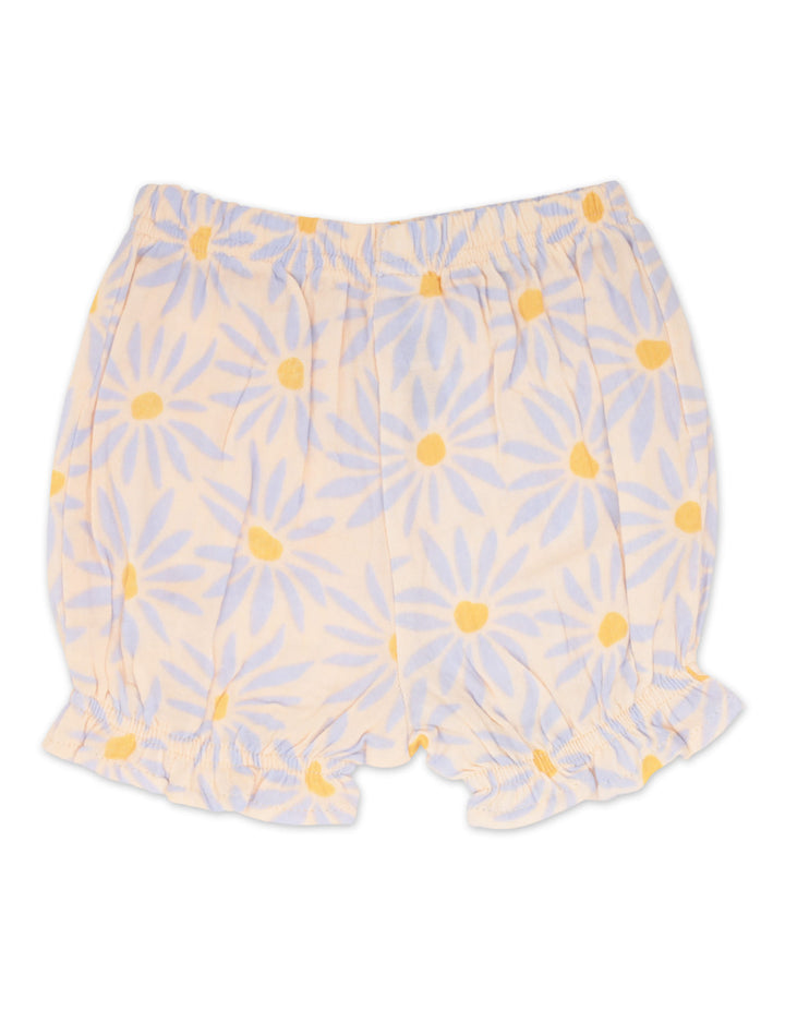 Baby Girl Summer 3 Pieces Dress Set Daisy Print at Zubaidas Best Baby and Kids Store in Pakistan