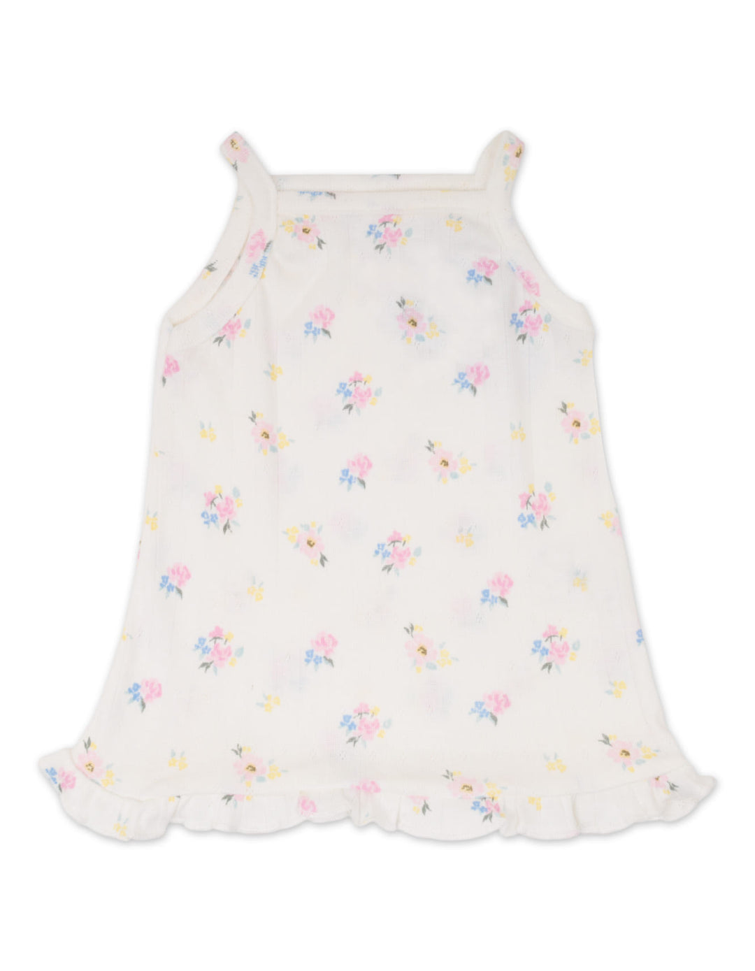Baby Girl Summer 3 Pieces Suit Set Floral Print Off White at Zubaidas Official Pakistan