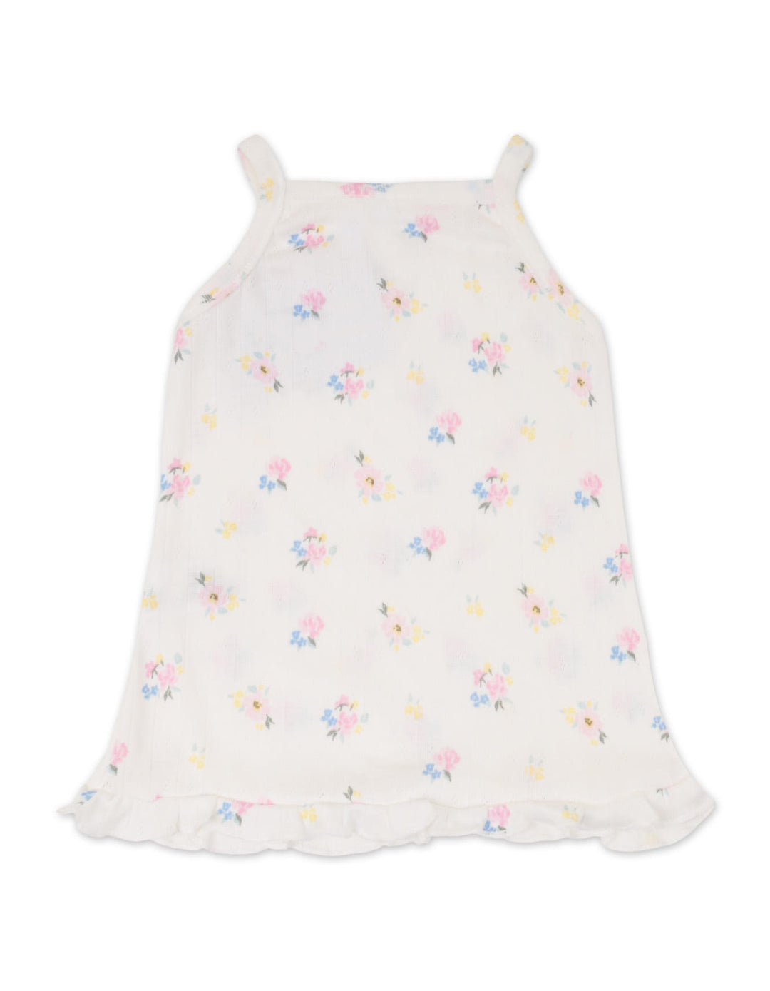 Baby Girl Summer 3 Pieces Suit Set Floral Print Off White at Zubaidas Best Online Baby and Kids Store in Pakistan