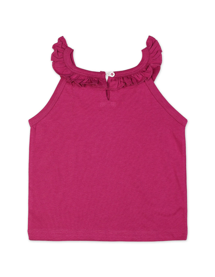 Baby Girl Summer Suit Set Bambies Magenta and Pink at Zubaidas Online Pakistan