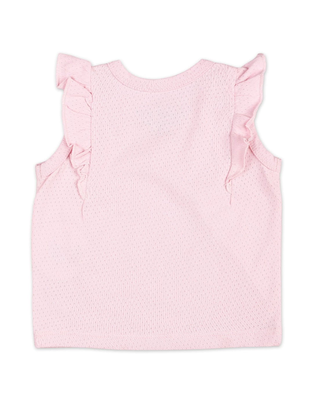 Baby Girl Summer Tank Top Bambies Sleeveless Frill Pink at Zubaidas Online Pakistan
