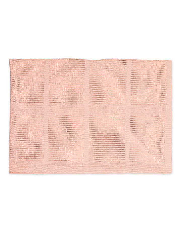 Baby Girl Thermal Blanket Bambies Pink at Zubaidas Best Online Baby Strore in Pakistan
