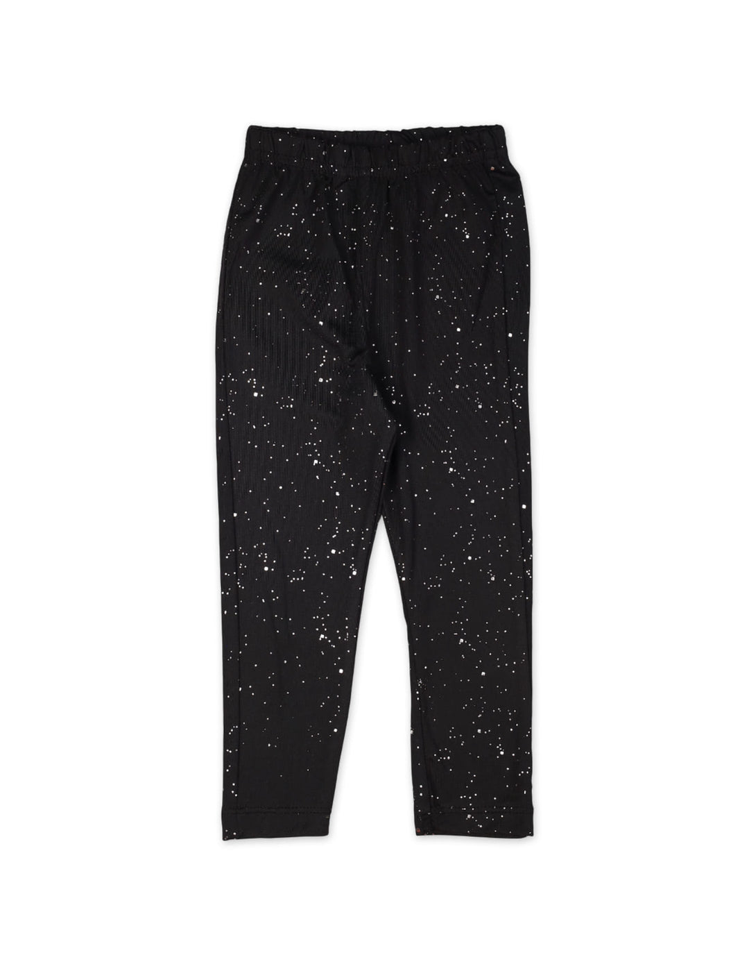 Baby Girl Tights Bambies Sparkle Print Black at Zubaidas