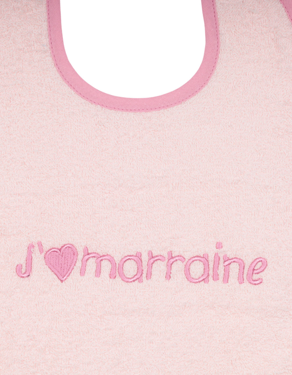 Baby Girl Towel Bibs I Love Marraine Pink at Zubaidas Official Pakistan