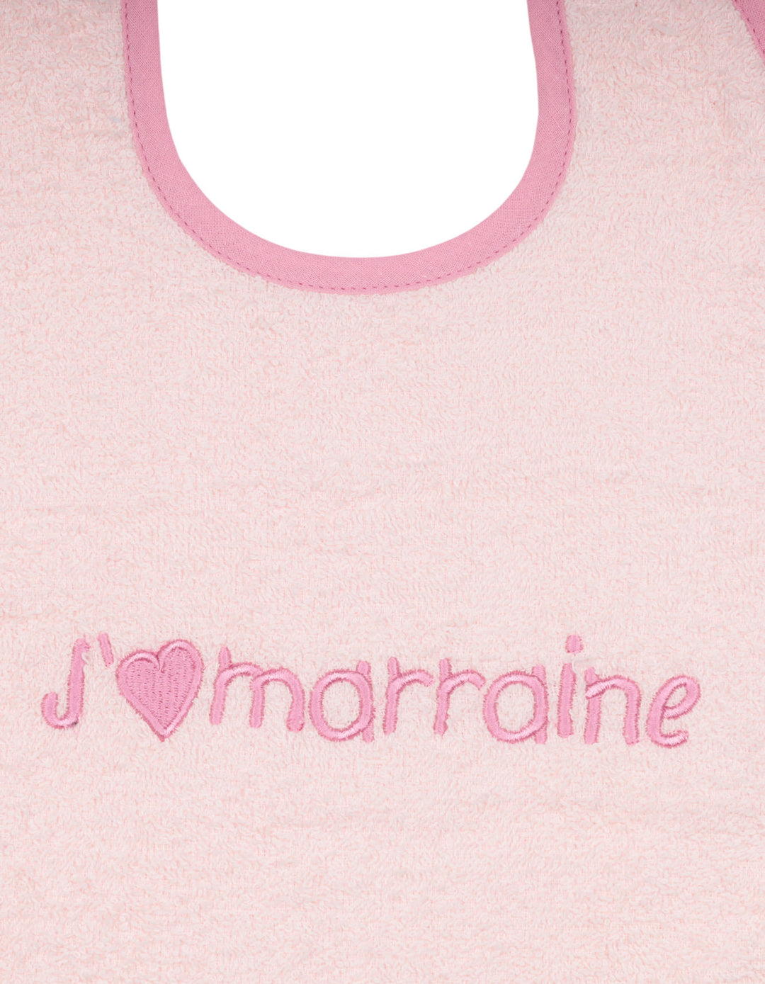 Baby Girl Towel Bibs I Love Marraine Pink at Zubaidas Official Pakistan