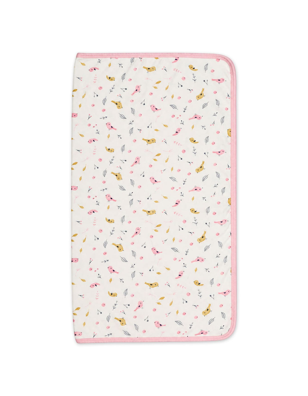 Baby Girl Wrapping Sheet Bird Off White and Pink at Zubaidas Online Pakistan