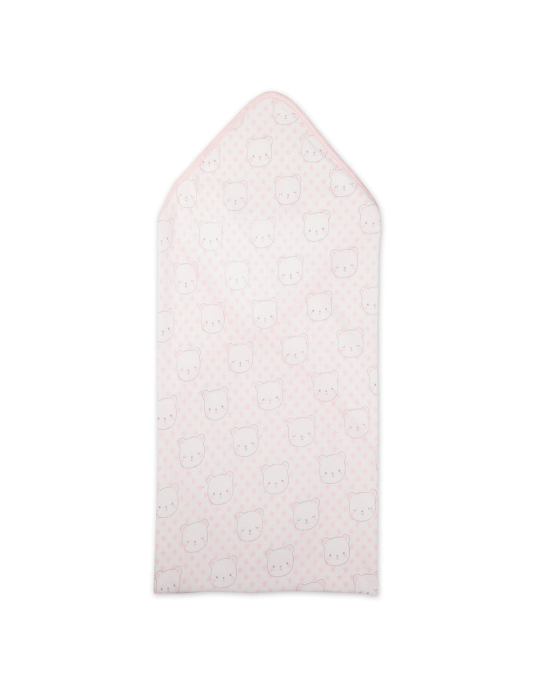Baby Girl Wrapping Sheet Cute Bear Pink at Zubaidas Best Online Baby and Kids Store in Pakistan