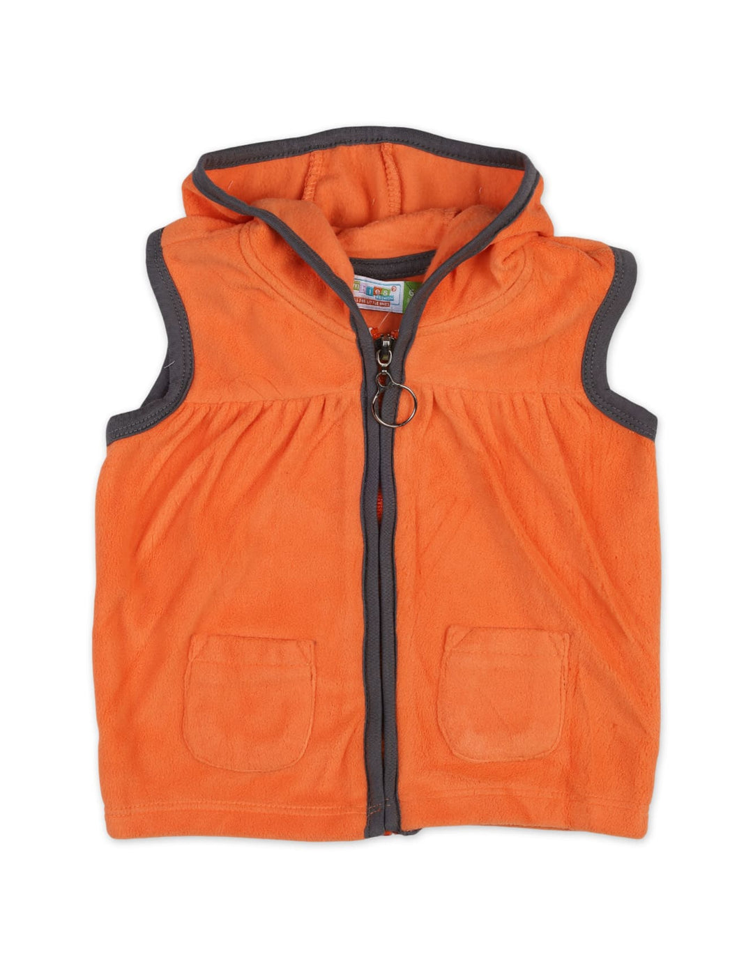 Baby Girls 2 Pieces Winter Suit Bambies Jacket and Bodysuit Orange at Zubaidas Pakistan