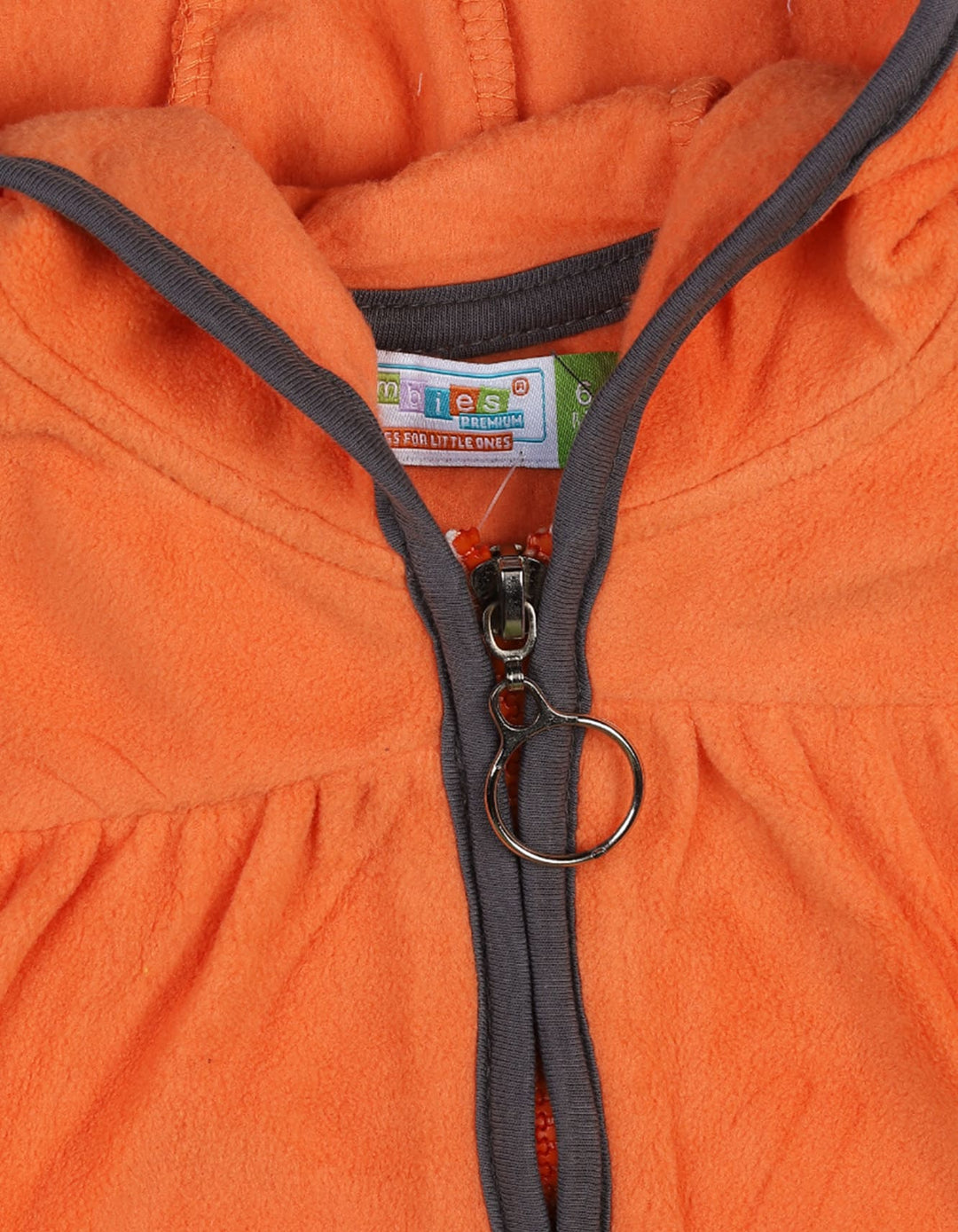 Baby Girls 2 Pieces Winter Suit Bambies Jacket and Bodysuit Orange at Zubaidas Online Baby Store Pakistan 