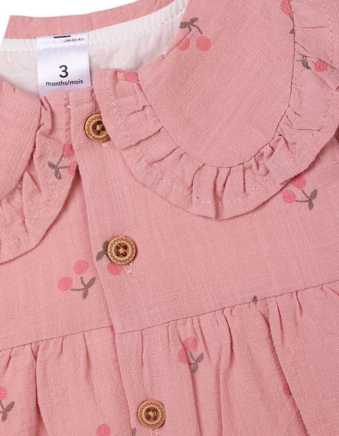 Baby Girls 2 Pieces Winter Suit Bambies Pink at Zubaidas Official Pakistan