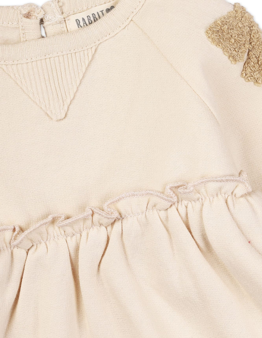 Baby Girls 2 Pieces Winter Suit Sets Bambies Cream and Camel at Zubaidas - Pakistan’s No. 1 and most trusted baby and kids store for over 50 years