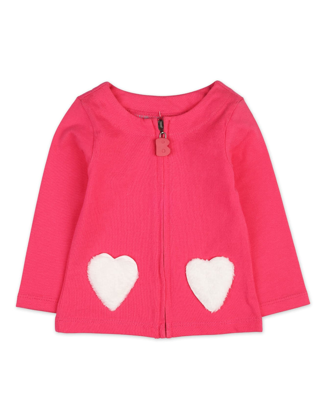 Baby Girls 2 Pieces Winter Suits Bambies Shocking Pink at Zubaidas Pakistan