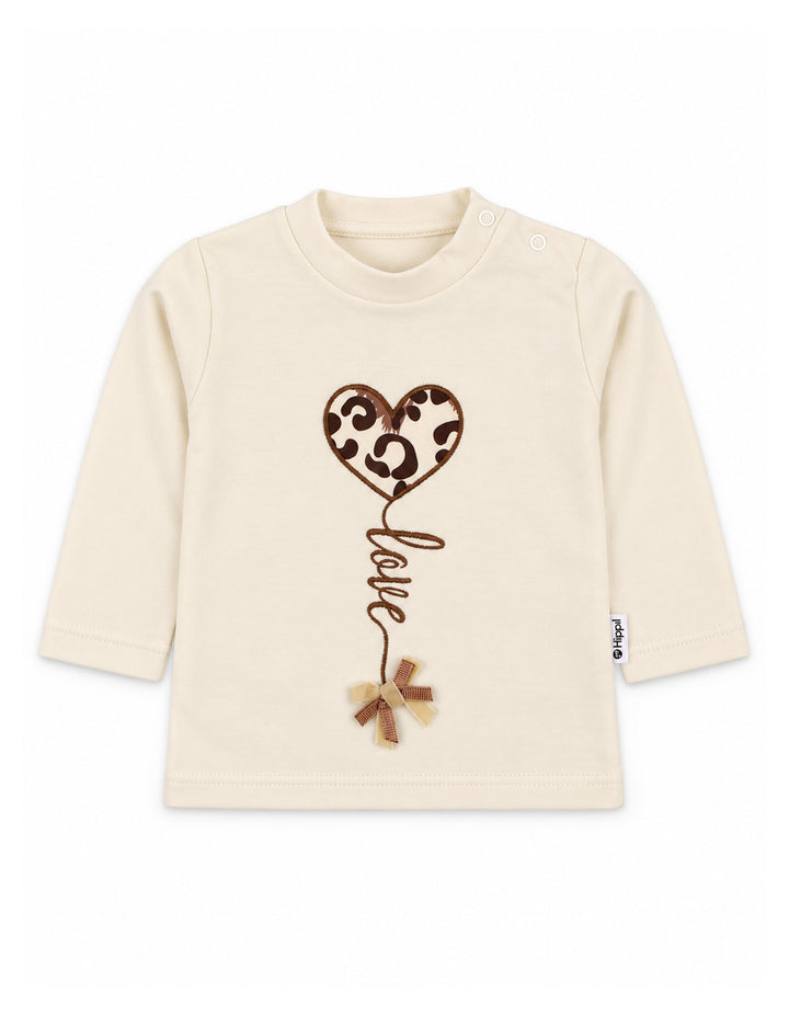 Baby Girls 3-Piece Winter Suit Set with Leopard Print Hooded Vest and Sweatshirt at Zubaidas Online Pakistan