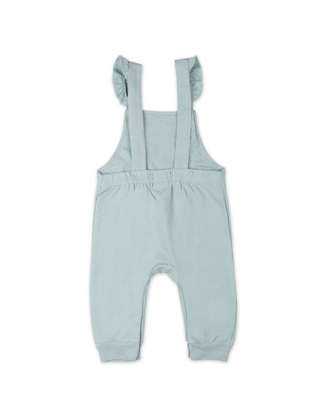 Baby Girls 3 Pieces Dungaree Winter Suit Sets Bambies Beige and Mint at Zubaidas Online Baby Store Pakistan