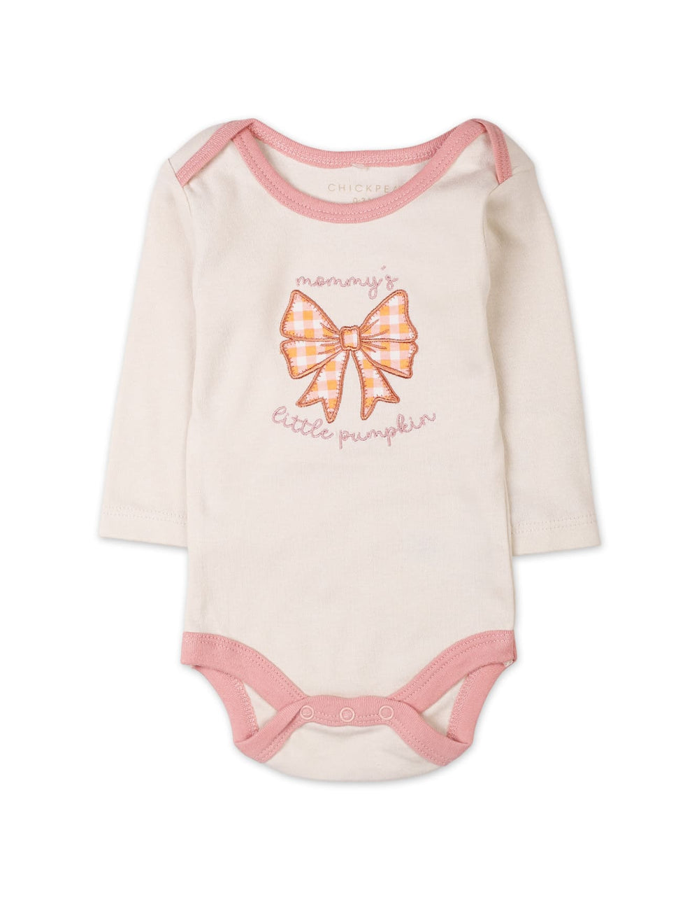 Baby Girls 3 Pieces Winter Clothes Bambies Cream and Pink at Zubaidas Pakistan