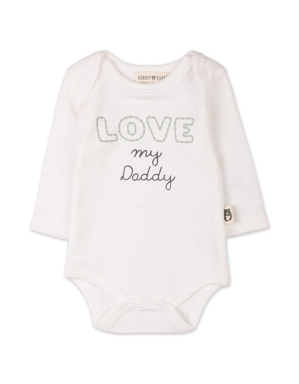 Baby Girls 3 Pieces Winter Clothes Bambies Love My Daddy Green and White at Zubaidas  Pakistan