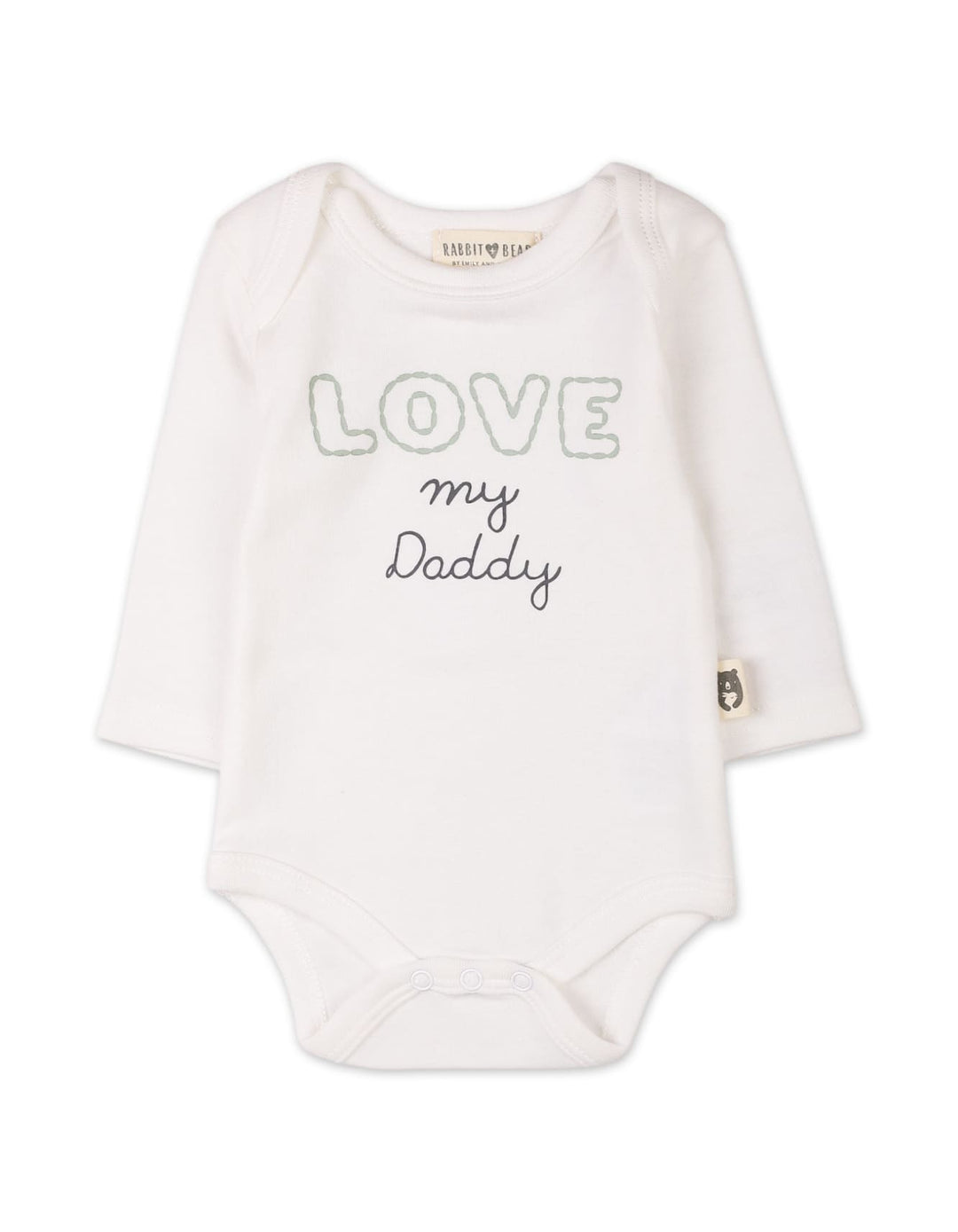 Baby Girls 3 Pieces Winter Clothes Bambies Love My Daddy Green and White at Zubaidas  Pakistan