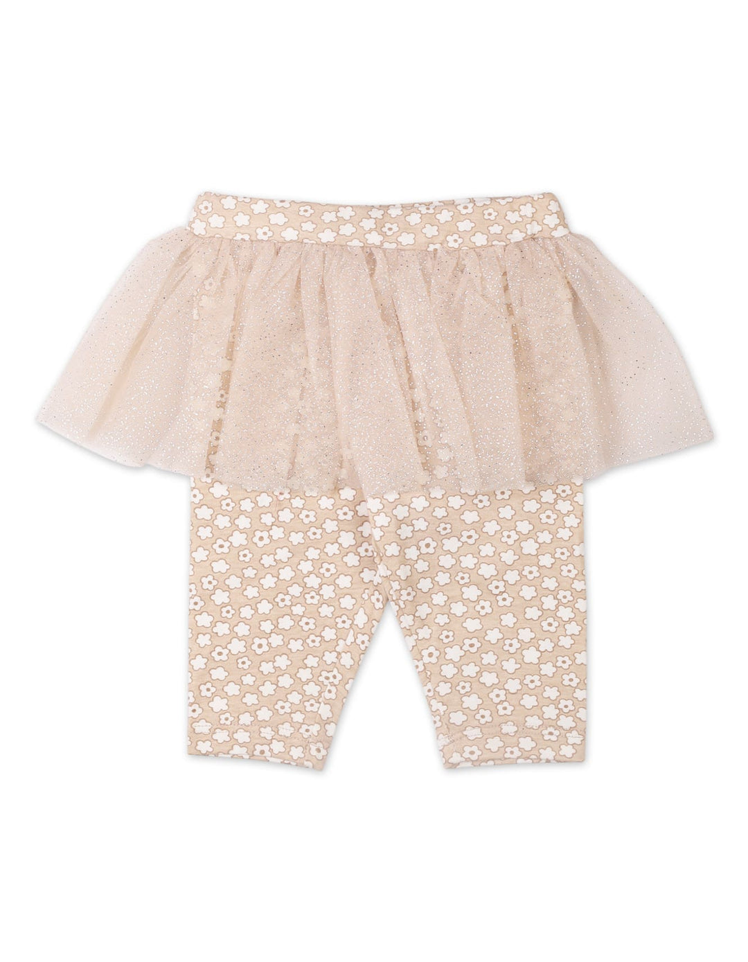 Baby Girls 3 Pieces Winter Outfit Bambies Floral Cream and Beige at Zubaidas Official Pakistan