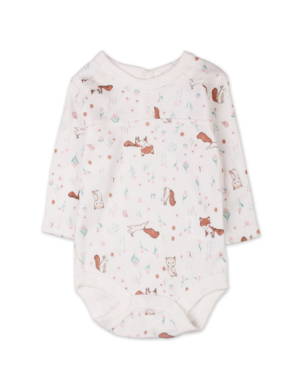 Baby Girls 3 Pieces Winter Suit Sets Bambies Brown and White at Zubaidas Pakistan