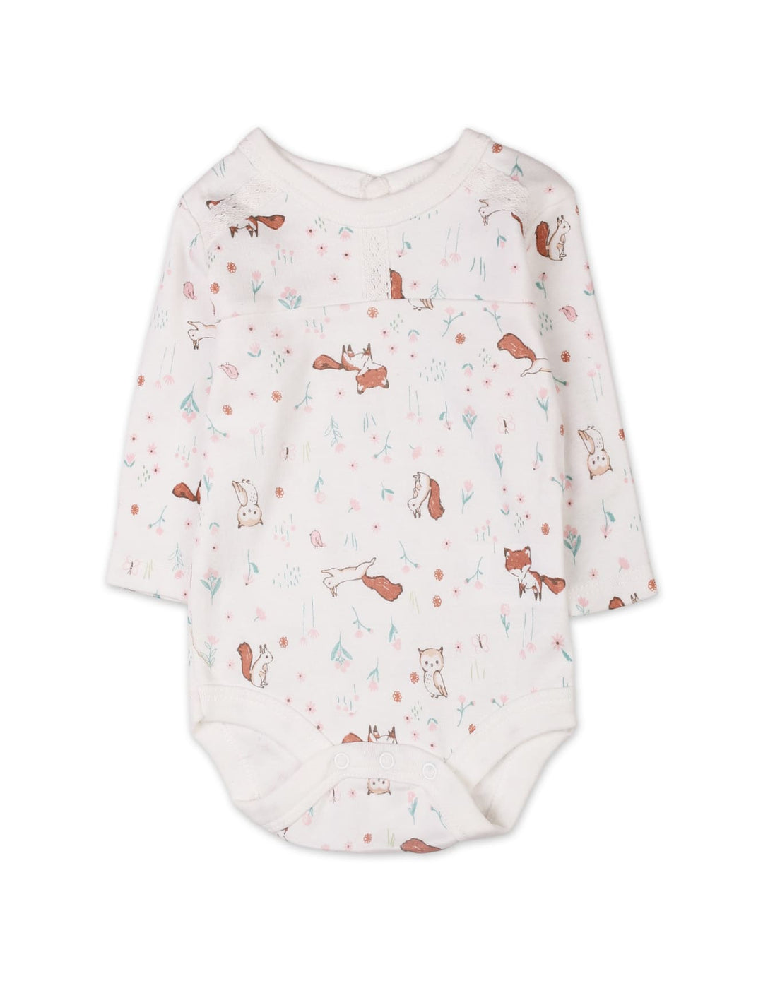 Baby Girls 3 Pieces Winter Suit Sets Bambies Brown and White at Zubaidas Pakistan