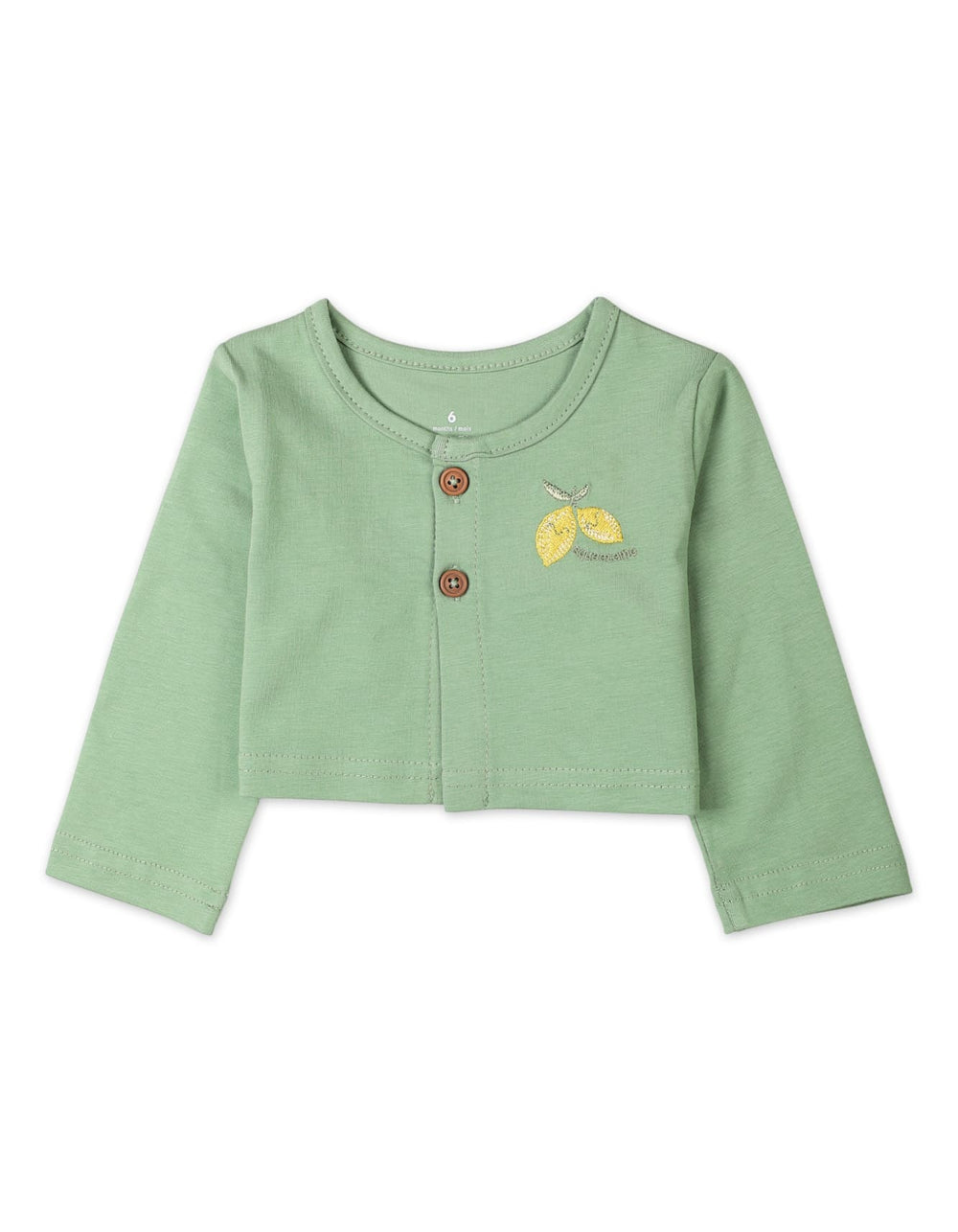 Baby Girls 3 Pieces Winter Suit Sets Bambies Floral Mint Green at Zubaidas Pakistan