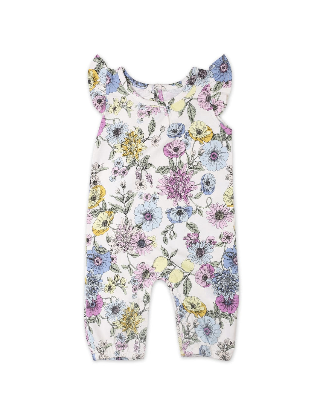 Baby Girls 3 Pieces Winter Suit Sets Bambies Floral Mint Green at Zubaidas Official Pakistan