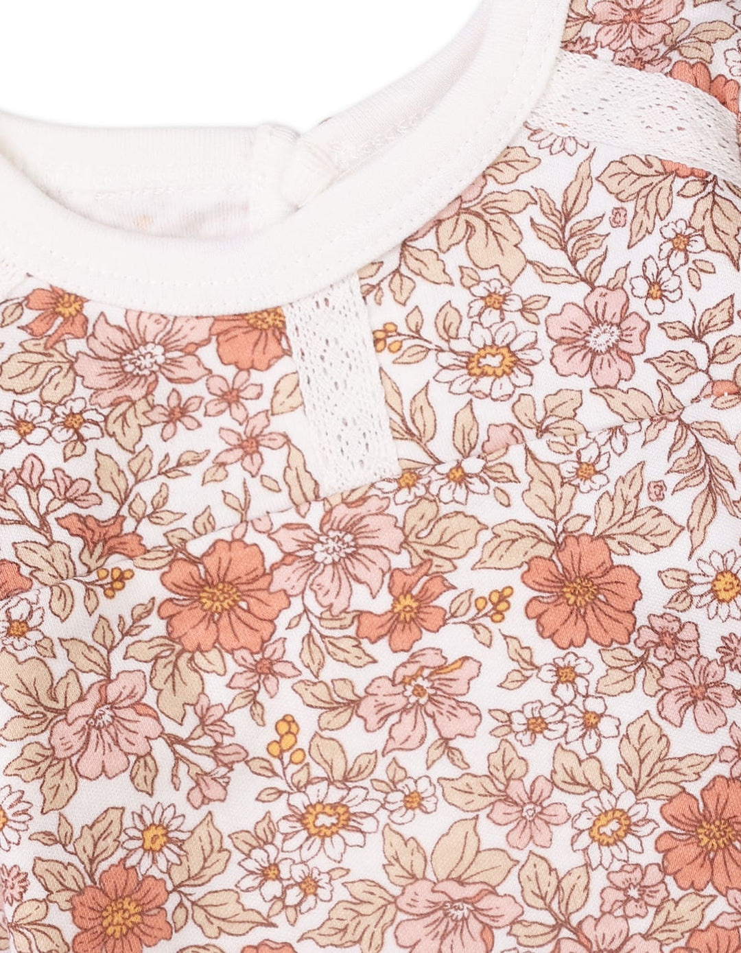 Baby Girls 3 Pieces Winter Suit Sets Bambies Floral Rust and Pink at Zubaidas - Pakistan’s No 1 and most trusted baby and kids store for over 50 years