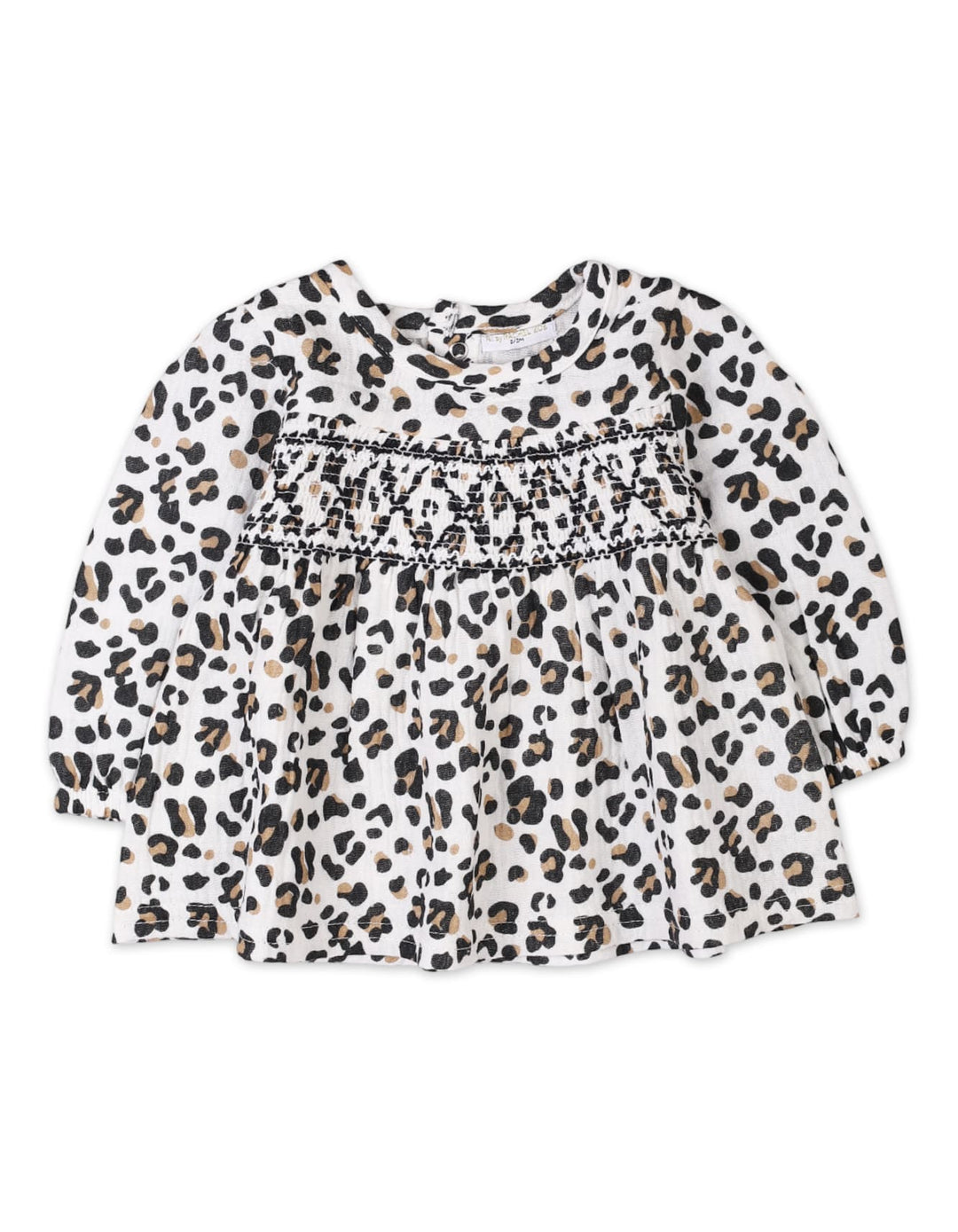 Baby Girls 3 Pieces Winter Suit Sets Bambies Leopard Brown and Black at Zubaidas Pakistan