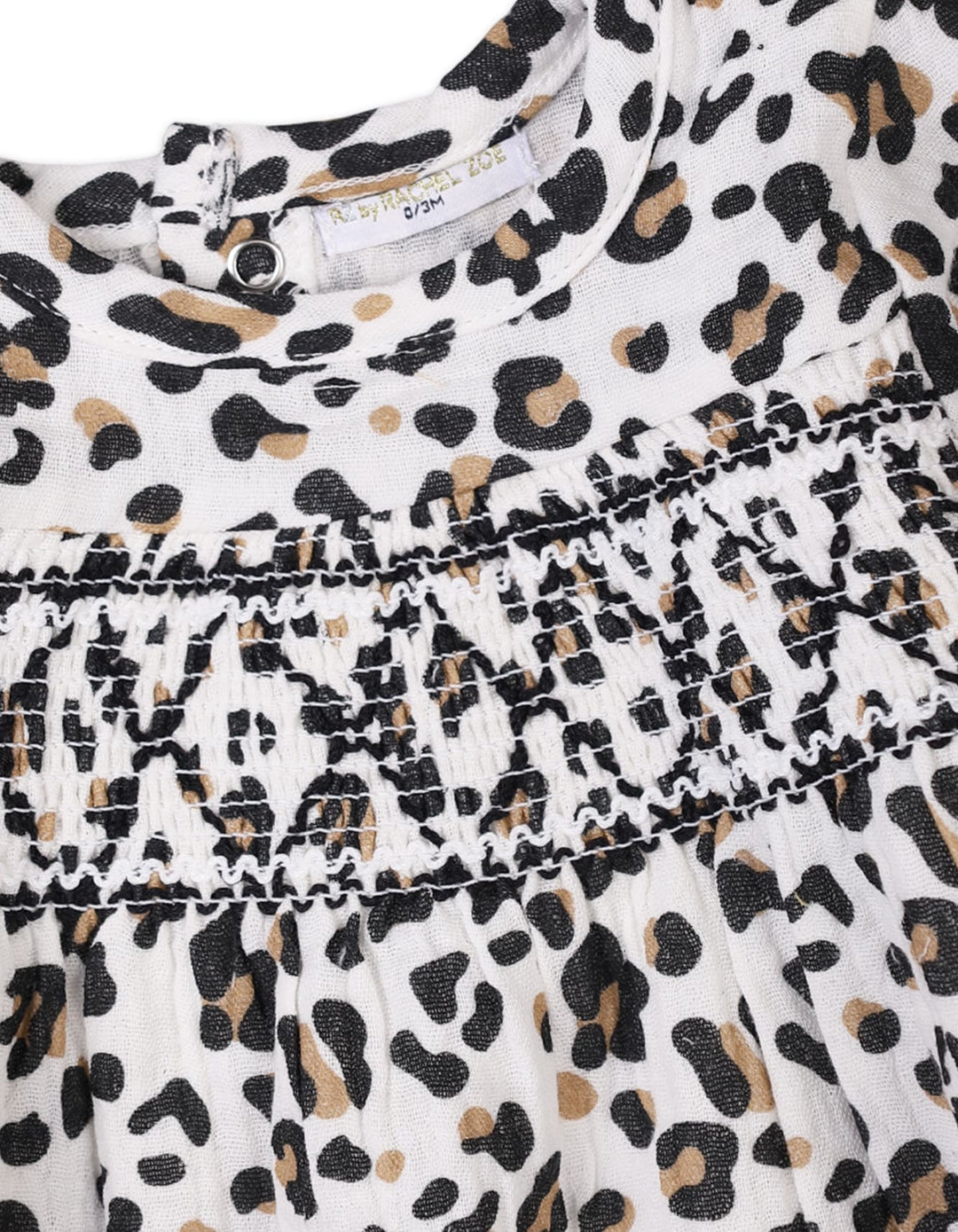 Baby Girls 3 Pieces Winter Suit Sets Bambies Leopard Brown and Black at Zubaidas Official Pakistan