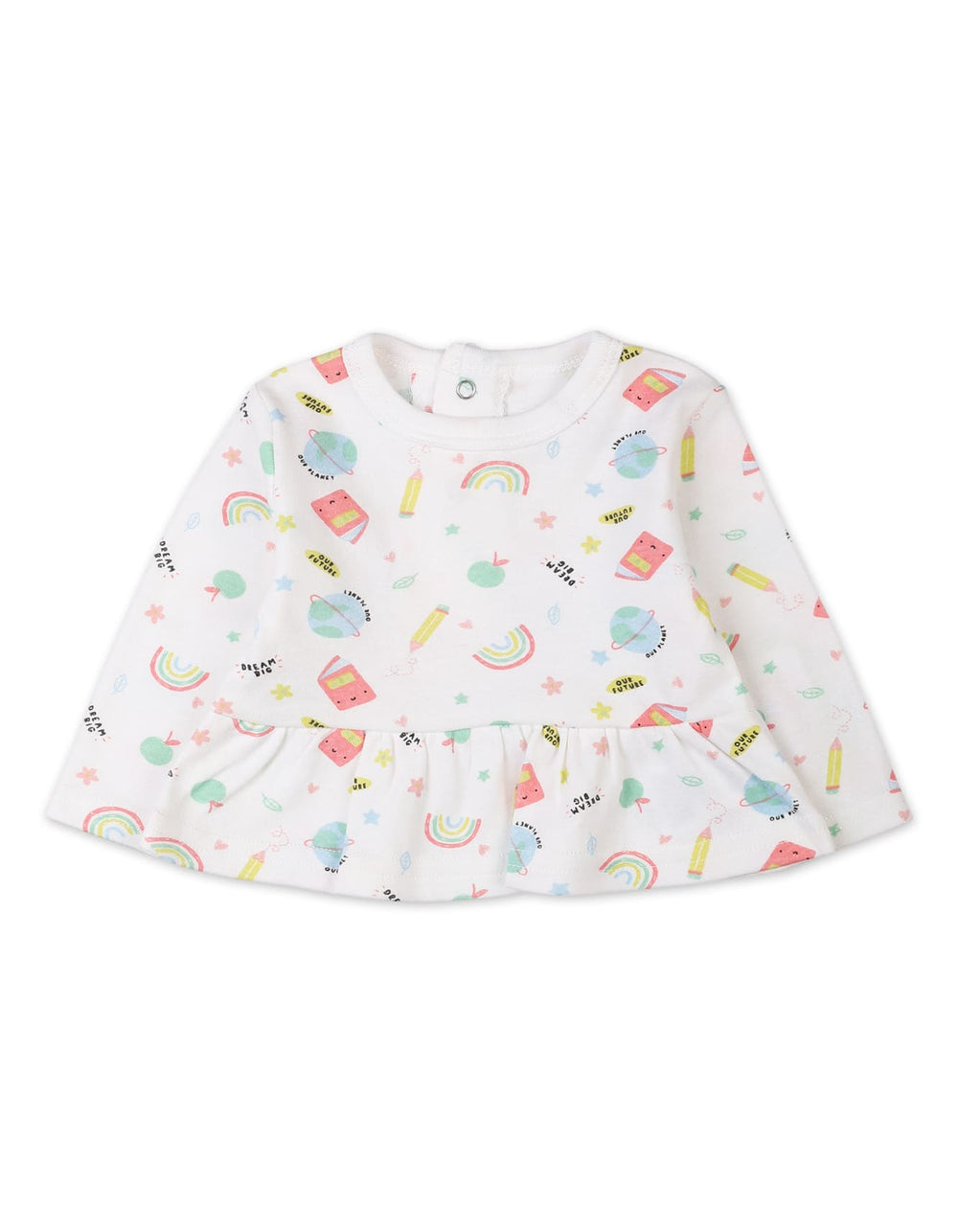 Baby Girls 3 Pieces Winter Suit Sets Bambies Pink and White at Zubaidas Pakistan