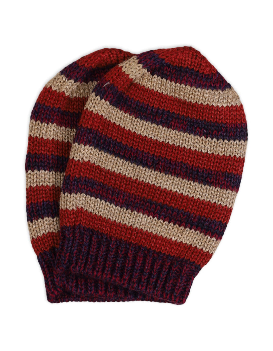 Baby Girls 4 Pieces Winter Knitted Suit Sets Bambies Striped Maroon at Zubaidas Online Store Pakistan