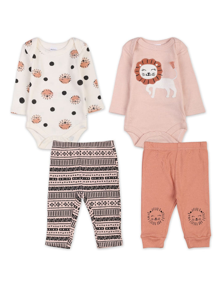 Baby Girls 4 Pieces Winter Suit Sets Bambies Brave Lioness at Zubaidas